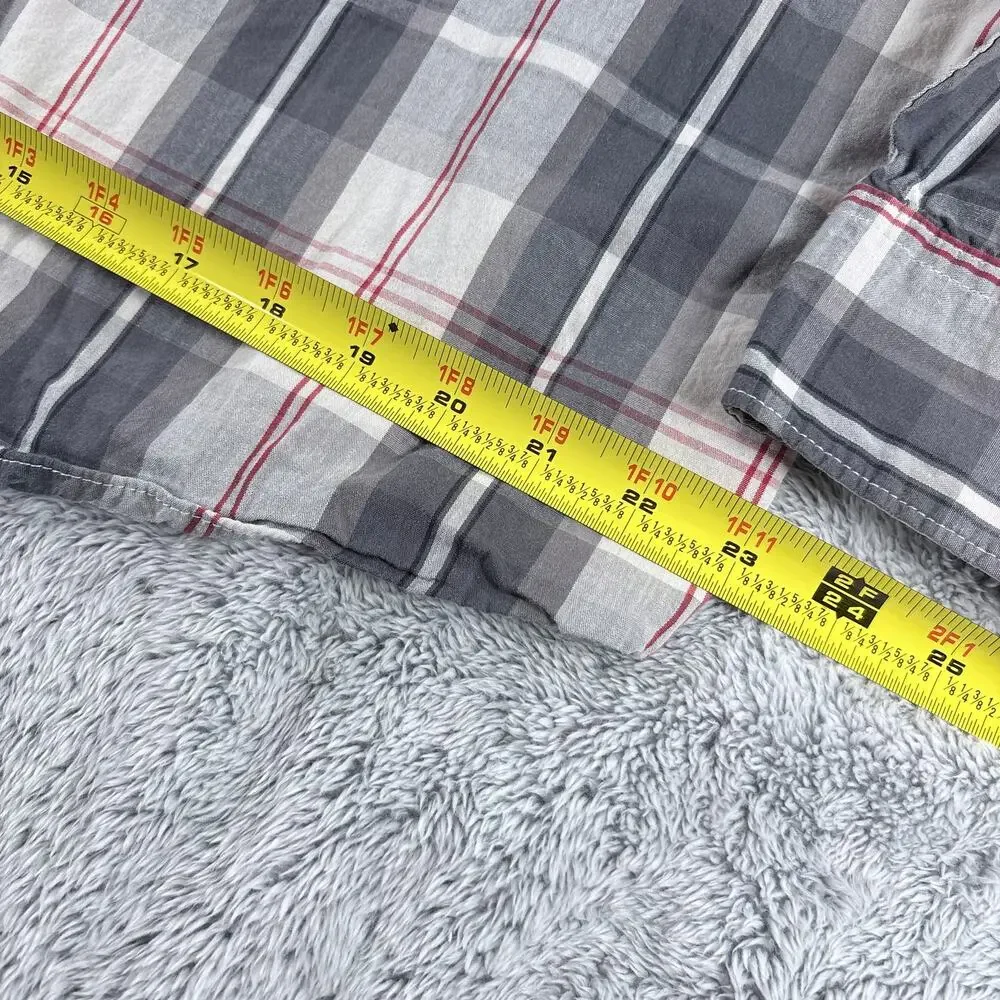 2 Wrangler Jeans Co, Plaid Long Sleeve Shirts - Men's Sz‎ L